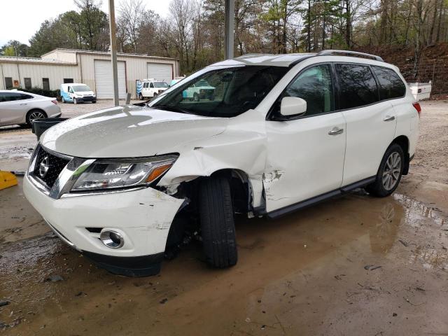 5N1AR2MN5FC616288 - 2015 NISSAN PATHFINDER S WHITE photo 1