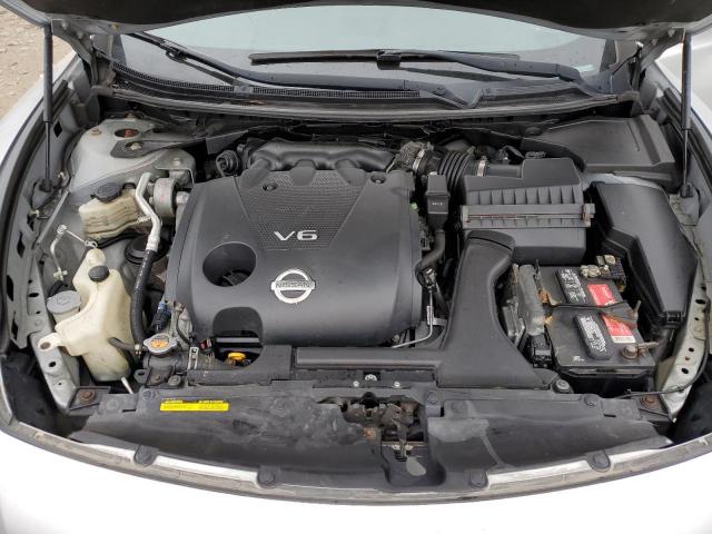 1N4AA5AP3CC843113 - 2012 NISSAN MAXIMA S SILVER photo 11