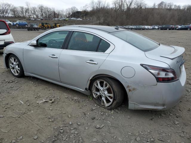 1N4AA5AP3CC843113 - 2012 NISSAN MAXIMA S SILVER photo 2