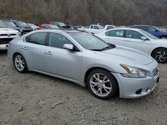 1N4AA5AP3CC843113 - 2012 NISSAN MAXIMA S SILVER photo 4