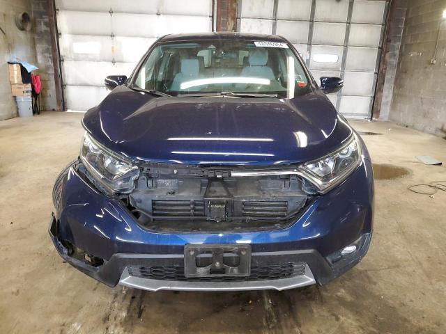 7FARW2H59JE100266 - 2018 HONDA CR-V EX BLUE photo 5