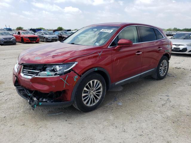 2LMPJ6KR4HBL31393 - 2017 LINCOLN MKX SELECT RED photo 1