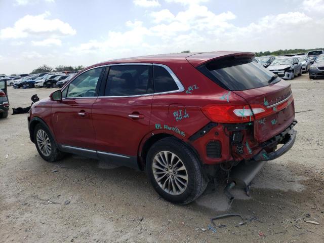 2LMPJ6KR4HBL31393 - 2017 LINCOLN MKX SELECT RED photo 2