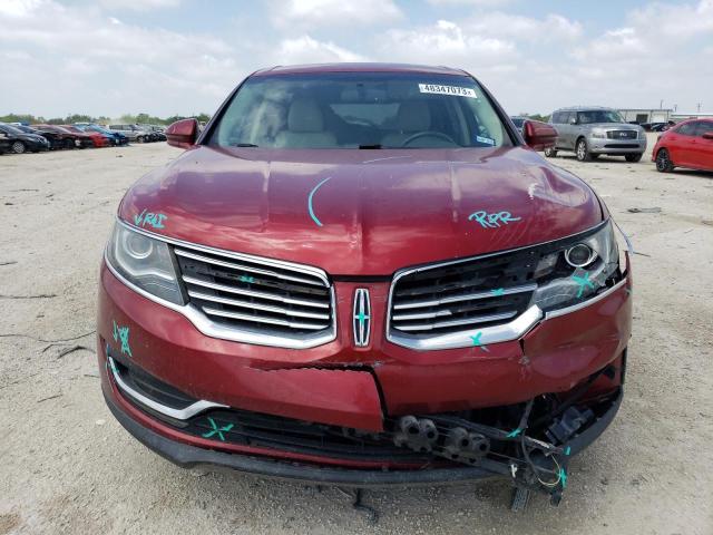 2LMPJ6KR4HBL31393 - 2017 LINCOLN MKX SELECT RED photo 5