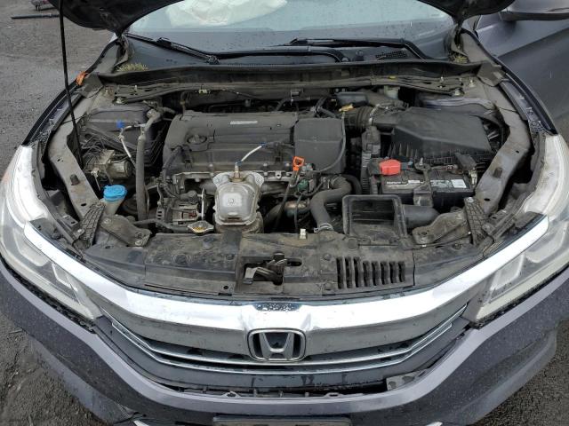 1HGCR2F7XGA038652 - 2016 HONDA ACCORD EX GRAY photo 11