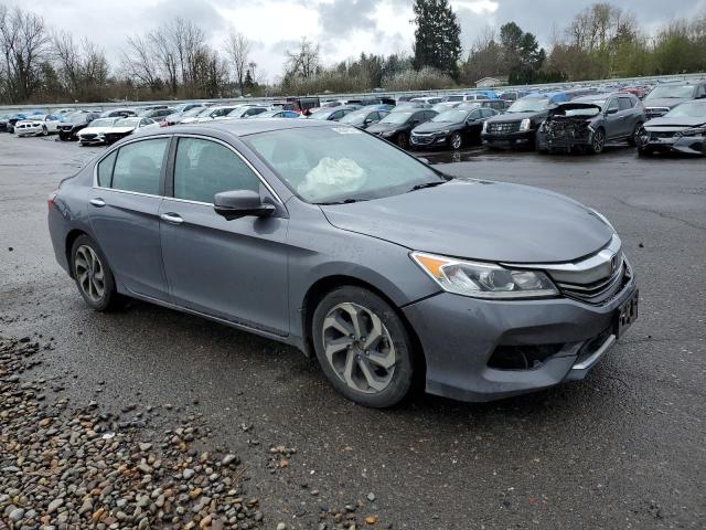 1HGCR2F7XGA038652 - 2016 HONDA ACCORD EX GRAY photo 4