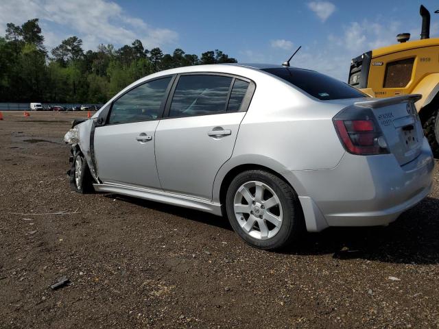 3N1AB6AP7CL681149 - 2012 NISSAN SENTRA 2.0 SILVER photo 2