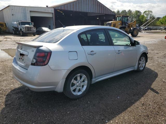 3N1AB6AP7CL681149 - 2012 NISSAN SENTRA 2.0 SILVER photo 3