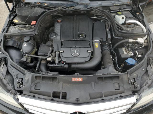 WDDGF4HBXDR270418 - 2013 MERCEDES-BENZ C 250 BLACK photo 11