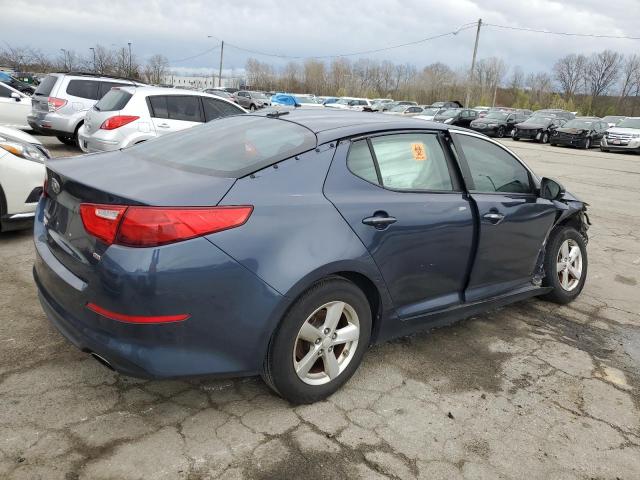 5XXGM4A74FG487216 - 2015 KIA OPTIMA LX BLUE photo 3