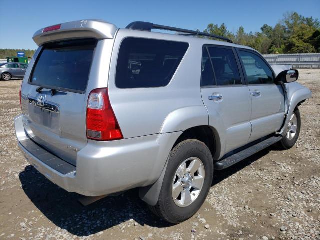 JTEZU14R18K012583 - 2008 TOYOTA 4RUNNER SR5 SILVER photo 3