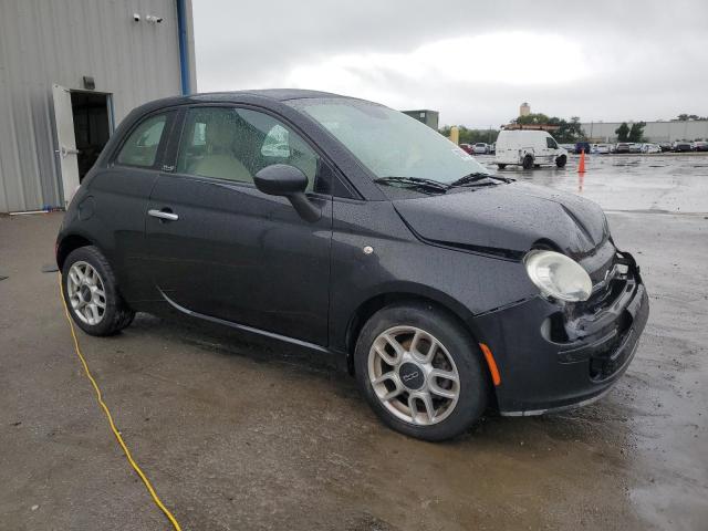 3C3CFFDR6DT737255 - 2013 FIAT 500 POP BLACK photo 4