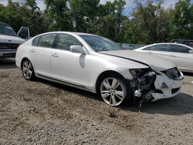 JTHBC1KS1B5024073 - 2011 LEXUS GS 450H WHITE photo 4