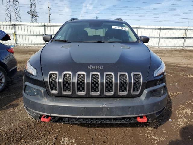 1C4PJMBS0GW271049 - 2016 JEEP CHEROKEE TRAILHAWK BLACK photo 5