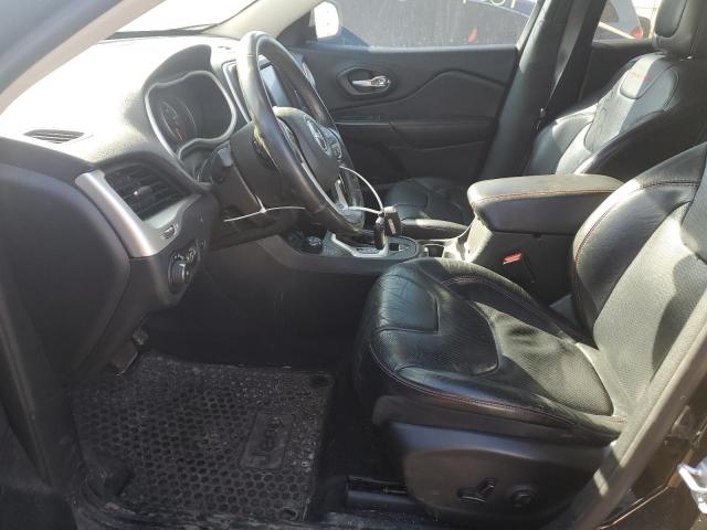 1C4PJMBS0GW271049 - 2016 JEEP CHEROKEE TRAILHAWK BLACK photo 7