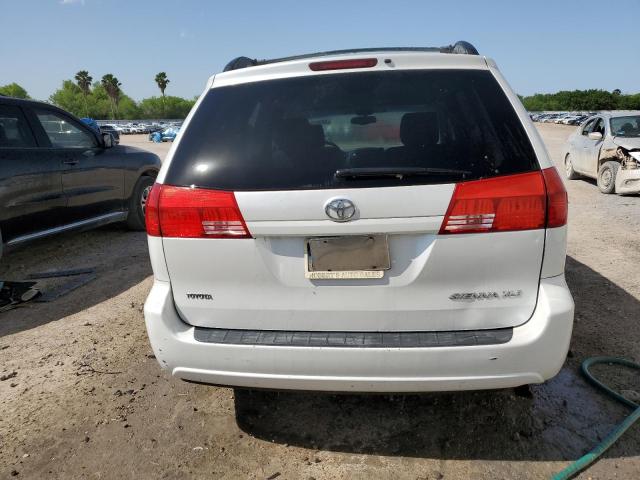 5TDZA22C74S061758 - 2004 TOYOTA SIENNA XLE WHITE photo 6