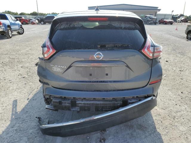 5N1AZ2MG3HN199231 - 2017 NISSAN MURANO S GRAY photo 6