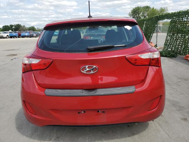 KMHD35LH9EU233037 - 2014 HYUNDAI ELANTRA GT RED photo 6