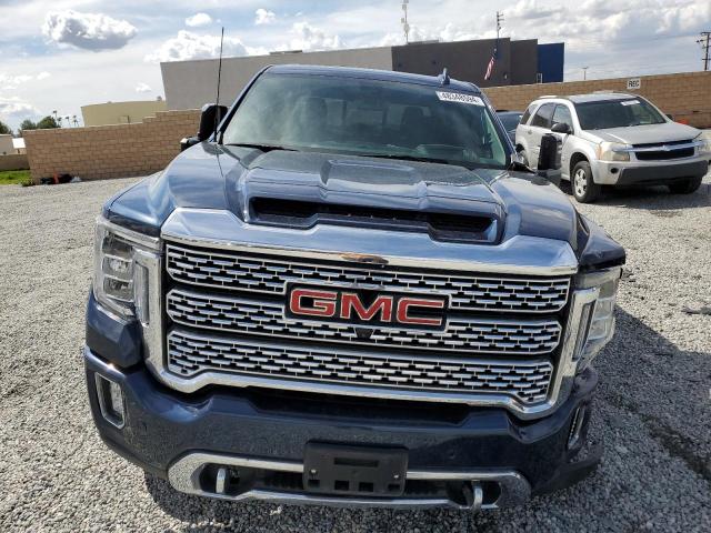 1GT49WEY8NF278626 - 2022 GMC SIERRA K3500 DENALI BLUE photo 5