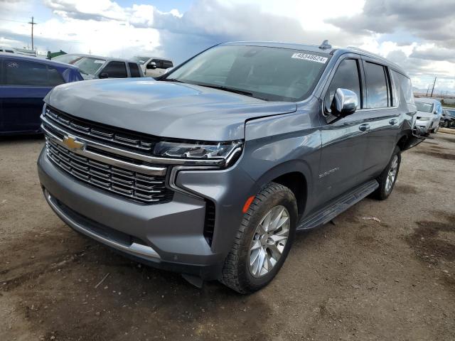 1GNSCFKD7MR316166 - 2021 CHEVROLET SUBURBAN C1500 PREMIER GRAY photo 1