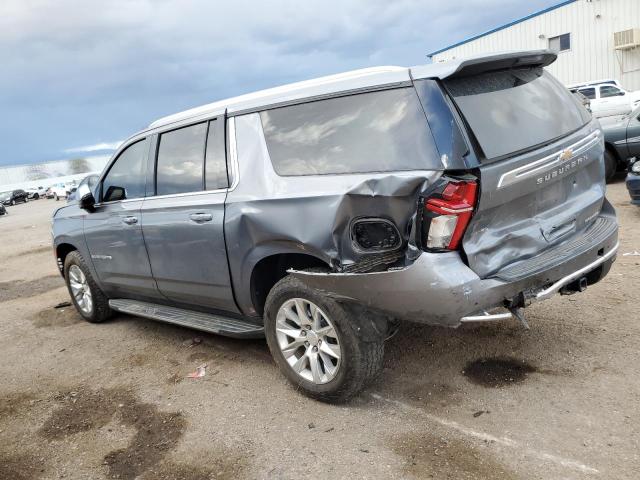 1GNSCFKD7MR316166 - 2021 CHEVROLET SUBURBAN C1500 PREMIER GRAY photo 2