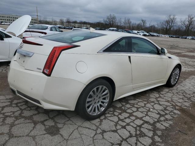 1G6DL1ED2B0136677 - 2011 CADILLAC CTS PERFORMANCE COLLECTION WHITE photo 3