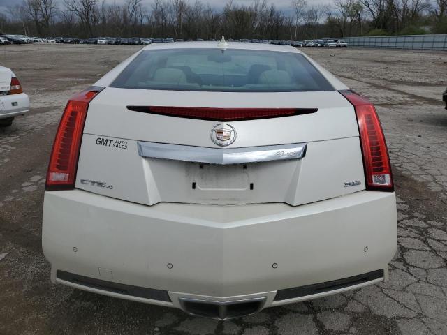 1G6DL1ED2B0136677 - 2011 CADILLAC CTS PERFORMANCE COLLECTION WHITE photo 6