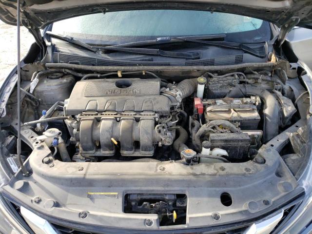 3N1AB7AP1HY294743 - 2017 NISSAN SENTRA S GRAY photo 11