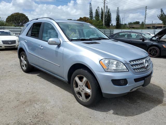 4JGBB22E08A431320 - 2008 MERCEDES-BENZ ML 320 CDI BLUE photo 4