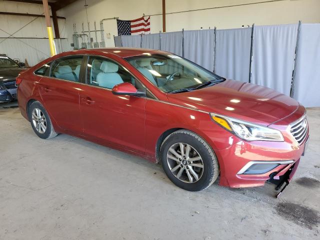 5NPE24AF8GH316480 - 2016 HYUNDAI SONATA SE RED photo 4