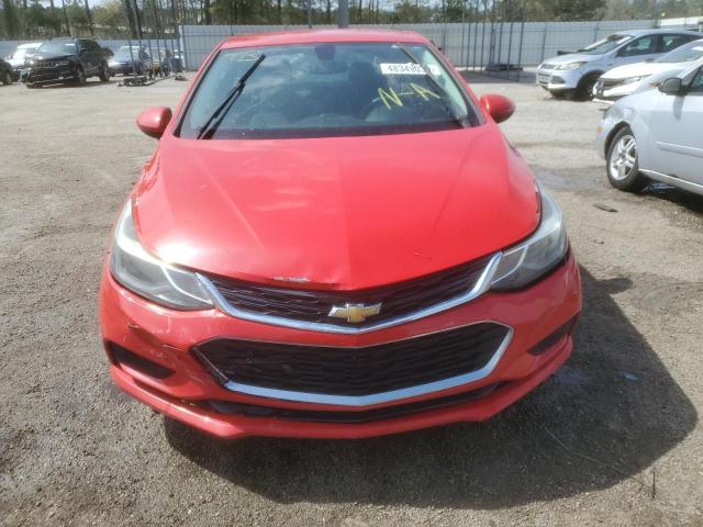 1G1BE5SM6H7194620 - 2017 CHEVROLET CRUZE LT RED photo 5