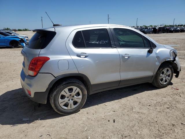 KL7CJKSB6HB094872 - 2017 CHEVROLET TRAX LS SILVER photo 3