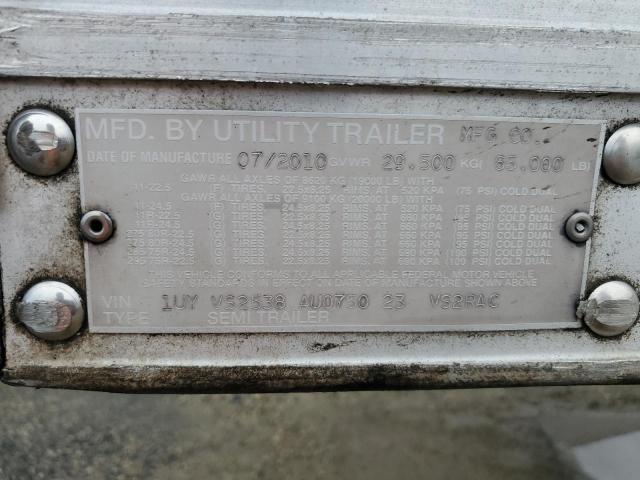 1UYVS2538AU075023 - 2010 UTILITY VS2RA WHITE photo 10