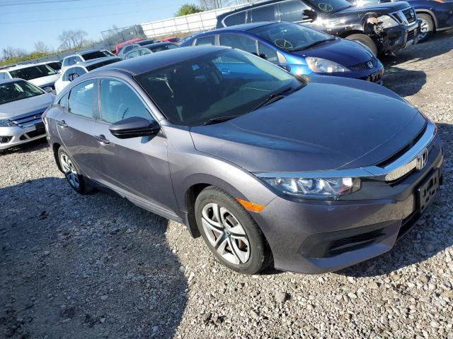 19XFC2F56JE034274 - 2018 HONDA CIVIC LX GRAY photo 4