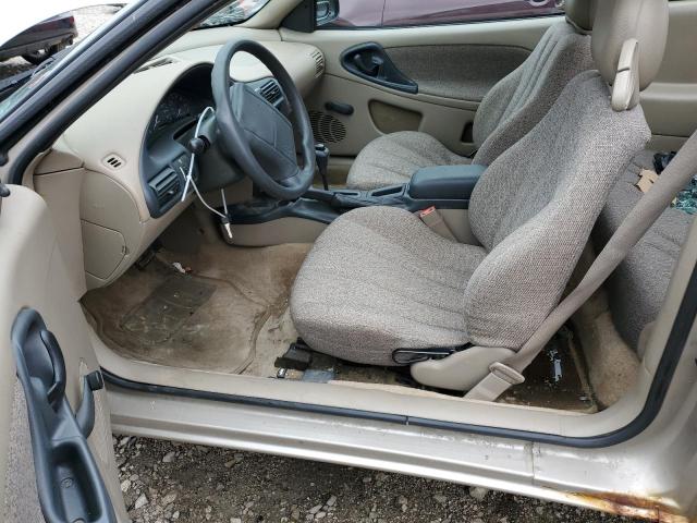 1G1JC124317214628 - 2001 CHEVROLET CAVALIER TAN photo 7