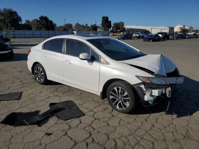 19XFB2F9XDE203660 - 2013 HONDA CIVIC EXL WHITE photo 4