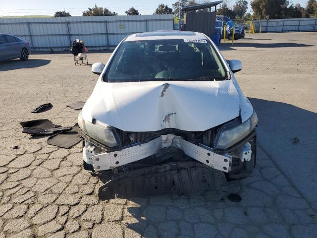 19XFB2F9XDE203660 - 2013 HONDA CIVIC EXL WHITE photo 5
