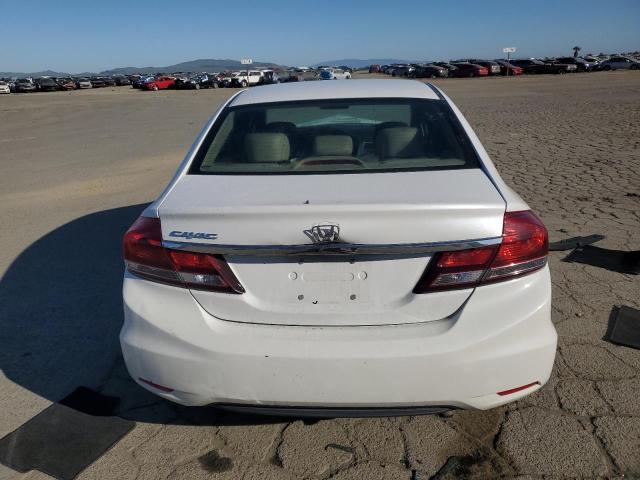 19XFB2F9XDE203660 - 2013 HONDA CIVIC EXL WHITE photo 6