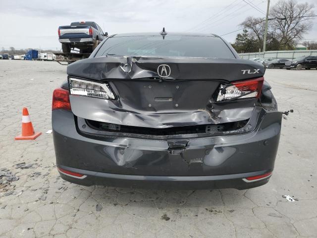 19UUB2F77FA002604 - 2015 ACURA TLX ADVANCE CHARCOAL photo 6