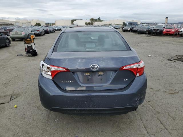 5YFBURHE4GP506092 - 2016 TOYOTA COROLLA L GRAY photo 6