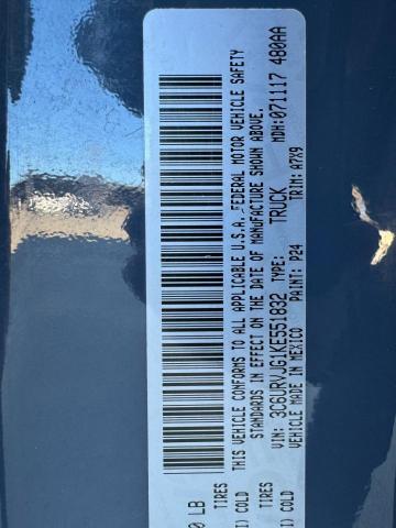 3C6URVJG1KE551832 - 2019 RAM PROMASTER 3500 HIGH ნაცრისფერი ფოტო 10