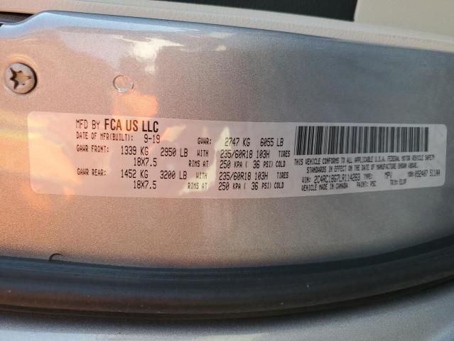 2C4RC1BG7LR114263 - 2020 CHRYSLER PACIFICA TOURING L 灰色 照片 13