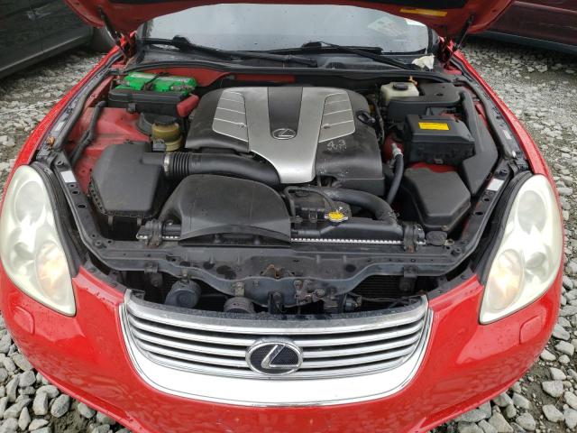 JTHFN48Y820001508 - 2002 LEXUS SC 430 RED photo 11