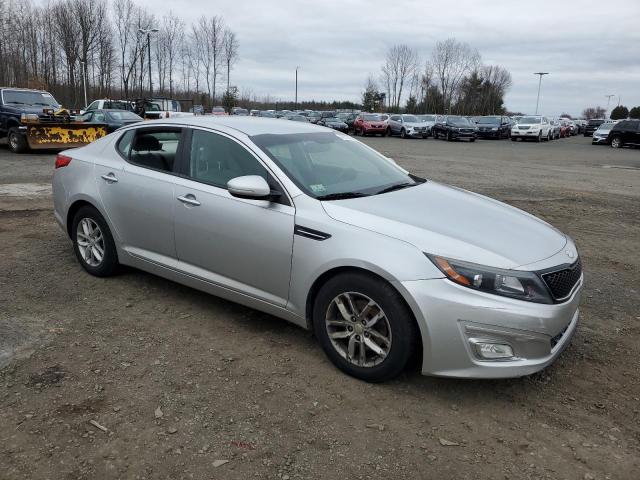 KNAGM4A78D5333672 - 2013 KIA OPTIMA LX SILVER photo 4