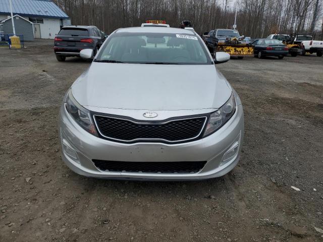 KNAGM4A78D5333672 - 2013 KIA OPTIMA LX SILVER photo 5