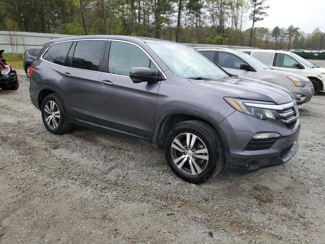 5FNYF5H50HB018316 - 2017 HONDA PILOT EXL GRAY photo 4