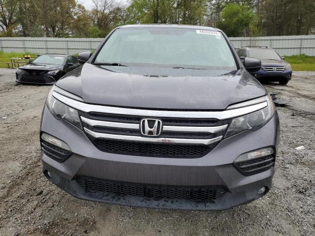 5FNYF5H50HB018316 - 2017 HONDA PILOT EXL GRAY photo 5