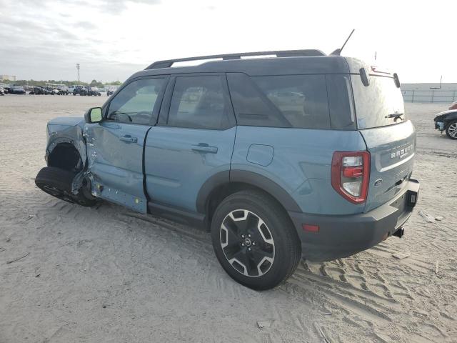 3FMCR9C68MRA06637 - 2021 FORD BRONCO SPO OUTER BANKS BLUE photo 2