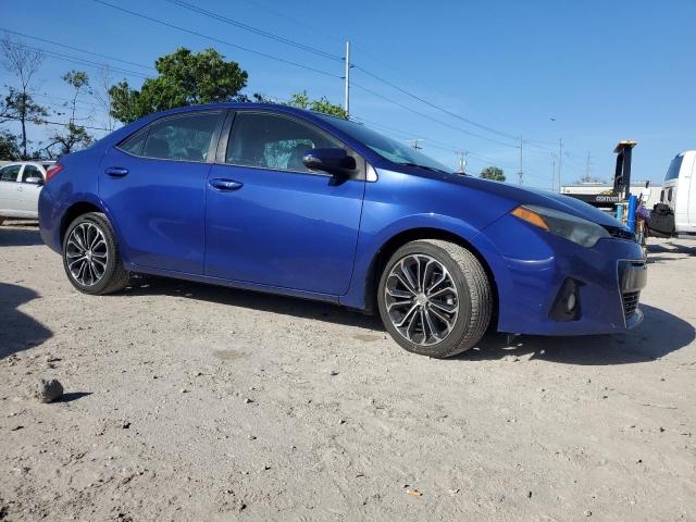 2T1BURHE0GC730024 - 2016 TOYOTA COROLLA L BLUE photo 4