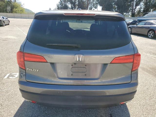 5FNYF5H30GB001402 - 2016 HONDA PILOT EX GRAY photo 6